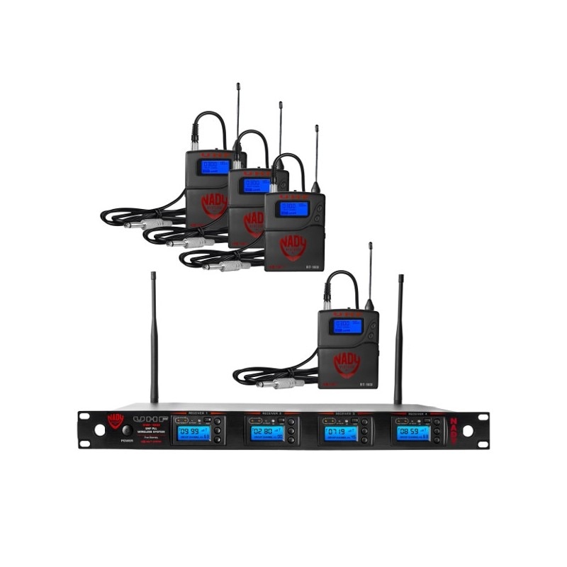 Nady Quad Guitar and Instrument UHF Wireless Receiver System